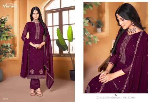 Vishnu Ramiza Vol 3 Georgette Salwar Suit Catalog 8 Pcs 6 510x347 - Vishnu Ramiza Vol 3 Georgette Salwar Suit Catalog 8 Pcs