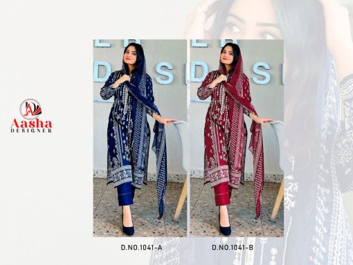 Aasha Harsha Vol 2 Chiffon Cotton Salwar Suit Catalog 2 Pcs 4 510x383 - Aasha Harsha Vol 2 Chiffon Cotton Salwar Suit Catalog 2 Pcs