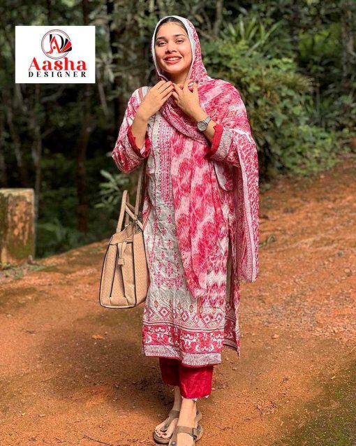 Aasha Harsha Vol 3 Chiffon Cotton Salwar Suit Catalog 2 Pcs 4 510x638 - Aasha Harsha Vol 3 Chiffon Cotton Salwar Suit Catalog 2 Pcs