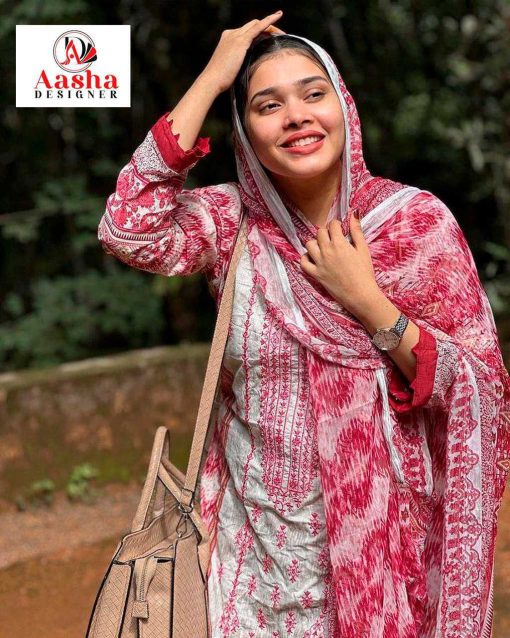 Aasha Harsha Vol 3 Chiffon Cotton Salwar Suit Catalog 2 Pcs 5 510x638 - Aasha Harsha Vol 3 Chiffon Cotton Salwar Suit Catalog 2 Pcs