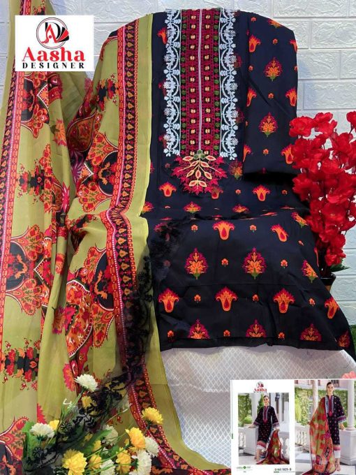 Aasha M Print Vol 7 Chiffon Cotton Salwar Suit Catalog 2 Pcs 3 510x680 - Aasha M Print Vol 7 Chiffon Cotton Salwar Suit Catalog 2 Pcs