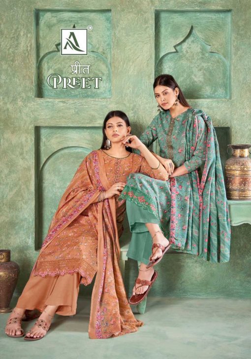 Alok Preet Cotton Salwar Suit Catalog 8 Pcs 1 510x728 - Alok Preet Cotton Salwar Suit Catalog 8 Pcs