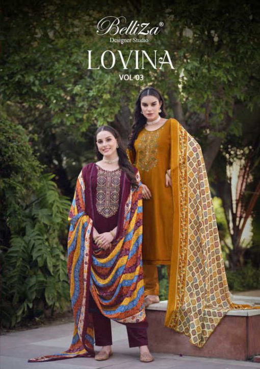Belliza Lovina Vol 3 Viscose Salwar Suit Catalog 8 Pcs 1 510x725 - Belliza Lovina Vol 3 Viscose Salwar Suit Catalog 8 Pcs