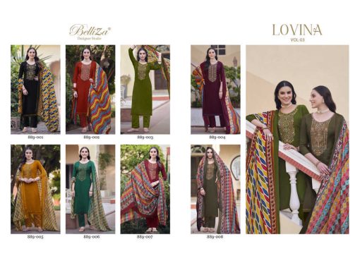 Belliza Lovina Vol 3 Viscose Salwar Suit Catalog 8 Pcs 12 510x363 - Belliza Lovina Vol 3 Viscose Salwar Suit Catalog 8 Pcs