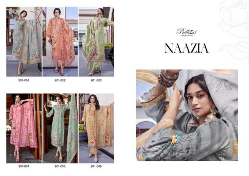 Belliza Naazia Cotton Salwar Suit Catalog 6 Pcs 10 510x360 - Belliza Naazia Cotton Salwar Suit Catalog 6 Pcs