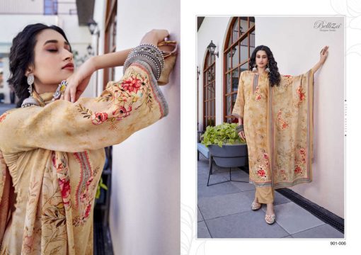 Belliza Naazia Cotton Salwar Suit Catalog 6 Pcs 9 510x360 - Belliza Naazia Cotton Salwar Suit Catalog 6 Pcs