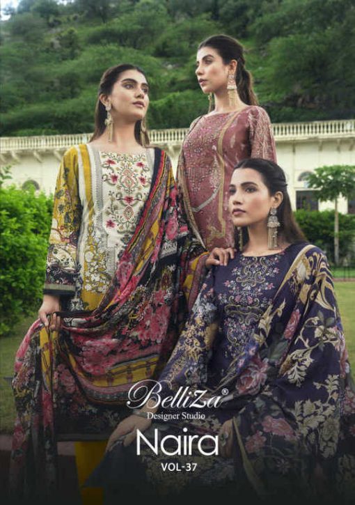 Belliza Naira Vol 37 Cotton Salwar Suit Catalog 8 Pcs 1 510x725 - Belliza Naira Vol 37 Cotton Salwar Suit Catalog 8 Pcs