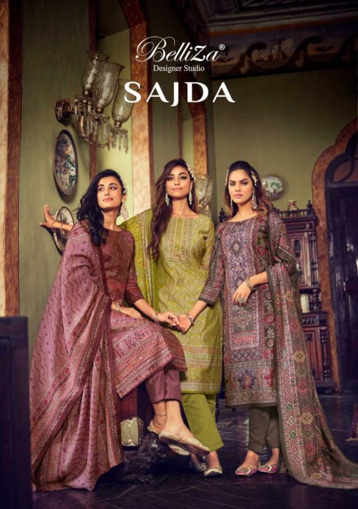 Belliza Sajda Viscose Salwar Suit Catalog 8 Pcs 1 510x725 - Belliza Sajda Viscose Salwar Suit Catalog 8 Pcs