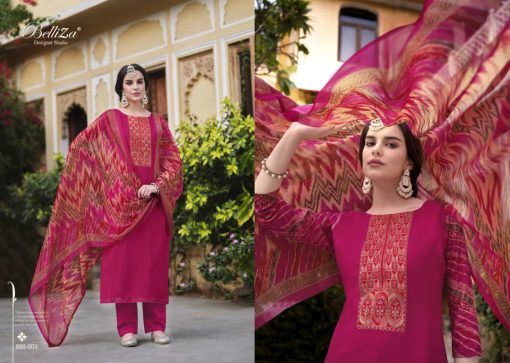 Belliza Vaani Viscose Salwar Suit Catalog 8 Pcs 7 510x363 - Belliza Vaani Viscose Salwar Suit Catalog 8 Pcs