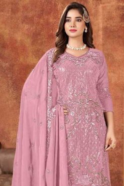 Bilqis B 14 E-H Georgette Salwar Suit Catalog 4 Pcs