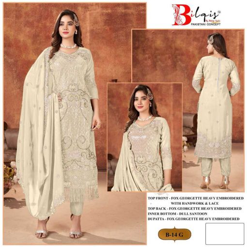 Bilqis B 14 E H Georgette Salwar Suit Catalog 4 Pcs 3 510x510 - Bilqis B 14 E-H Georgette Salwar Suit Catalog 4 Pcs