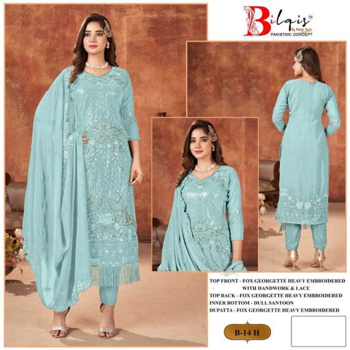 Bilqis B 14 E H Georgette Salwar Suit Catalog 4 Pcs 4 510x510 - Bilqis B 14 E-H Georgette Salwar Suit Catalog 4 Pcs