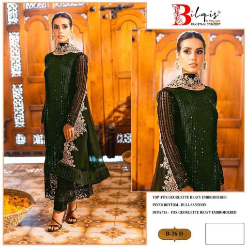 Bilqis B 26 B E Georgette Salwar Suit Catalog 4 Pcs 3 510x510 - Bilqis B 26 B-E Georgette Salwar Suit Catalog 4 Pcs