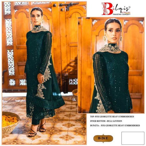 Bilqis B 26 B E Georgette Salwar Suit Catalog 4 Pcs 4 510x510 - Bilqis B 26 B-E Georgette Salwar Suit Catalog 4 Pcs