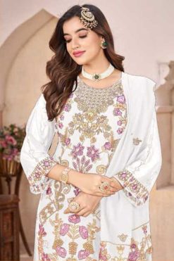 Bilqis B 38 A-D Georgette Salwar Suit Catalog 4 Pcs