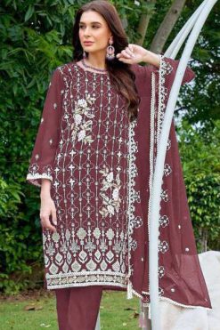 Bilqis B 42 A-D Georgette Salwar Suit Catalog 4 Pcs