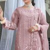 Bilqis B 48 A-D Organza Salwar Suit Catalog 4 Pcs