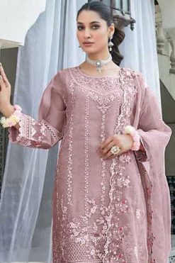 Bilqis B 48 A-D Organza Salwar Suit Catalog 4 Pcs