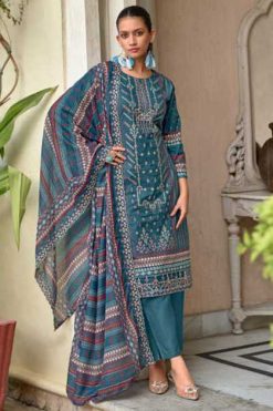 Deepsy Bin Saeed Lawn Collection Vol 9 Salwar Suit Catalog 6 Pcs