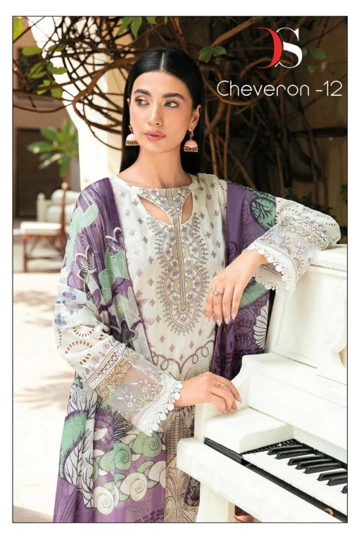 Deepsy Cheveron Vol 12 Cotton Chiffon Salwar Suit Catalog 4 Pcs 1 510x765 - Deepsy Cheveron Vol 12 Cotton Chiffon Salwar Suit Catalog 4 Pcs