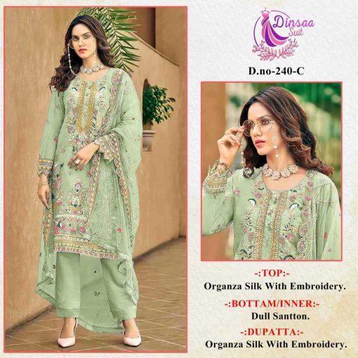 Dinsaa DS 240 A D Organza Salwar Suit Catalog 4 Pcs 2 510x510 - Dinsaa DS 240 A-D Organza Salwar Suit Catalog 4 Pcs