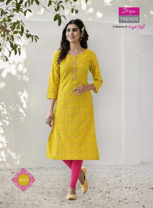 Diya Trends Metro City by Kajal Style Rayon Kurti Catalog 20 Pcs 17 510x692 - Diya Trends Metro City by Kajal Style Rayon Kurti Catalog 20 Pcs