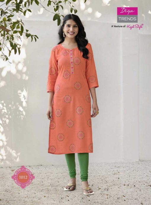 Diya Trends Metro City by Kajal Style Rayon Kurti Catalog 20 Pcs 9 510x692 - Diya Trends Metro City by Kajal Style Rayon Kurti Catalog 20 Pcs