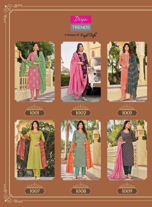 Diya Trends Sangini Vol 1 by Kajal Style Kurti with Dupatta Bottom Rayon Catalog 10 Pcs 13 510x692 - Diya Trends Sangini Vol 1 by Kajal Style Kurti with Dupatta Bottom Rayon Catalog 10 Pcs