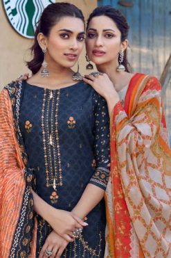 Ishaal Embroidered Vol 7 Lawn Salwar Suit Catalog 10 Pcs