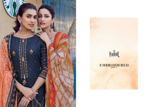 Ishaal Embroidered Vol 7 Lawn Salwar Suit Catalog 10 Pcs 3 510x360 - Ishaal Embroidered Vol 7 Lawn Salwar Suit Catalog 10 Pcs