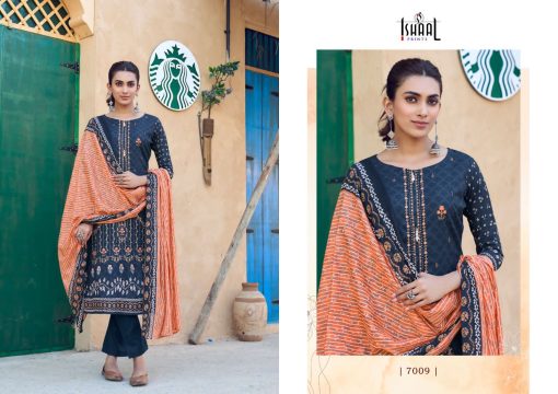 Ishaal Embroidered Vol 7 Lawn Salwar Suit Catalog 10 Pcs 5 510x360 - Ishaal Embroidered Vol 7 Lawn Salwar Suit Catalog 10 Pcs