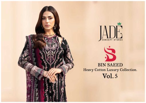 Jade Bin Saeed Heavy Cotton Luxury Collection Vol 5 Salwar Suit Catalog 6 Pcs 1 510x361 - Jade Bin Saeed Heavy Cotton Luxury Collection Vol 5 Salwar Suit Catalog 6 Pcs