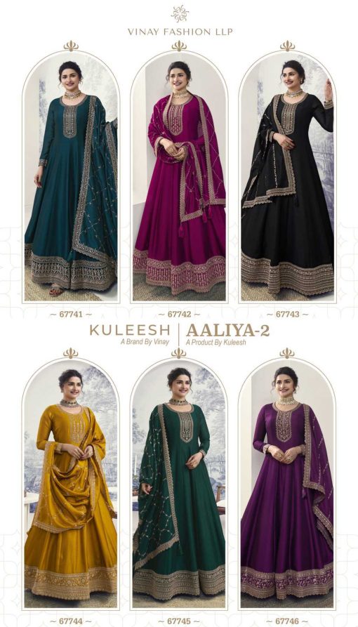 Kuleesh Aaliya Vol 2 by Vinay Georgette Salwar Suit Catalog 6 Pcs 15 510x893 - Kuleesh Aaliya Vol 2 by Vinay Georgette Salwar Suit Catalog 6 Pcs