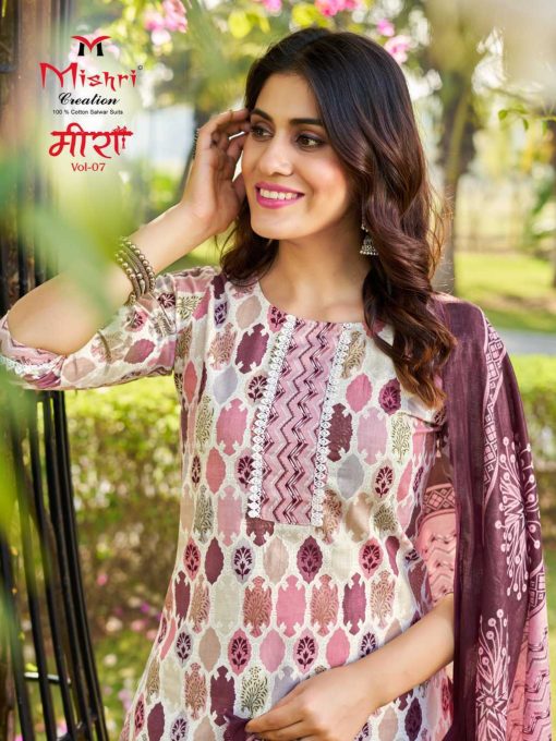 Mishri Meera Vol 7 Cotton Readymade Salwar Suit Catalog 10 Pcs 15 510x680 - Mishri Meera Vol 7 Cotton Readymade Salwar Suit Catalog 10 Pcs