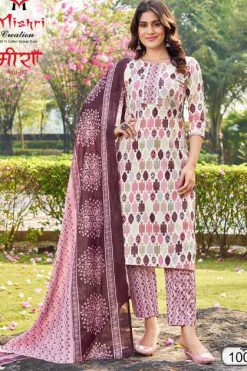 Mishri Meera Vol 7 Cotton Readymade Salwar Suit Catalog 10 Pcs