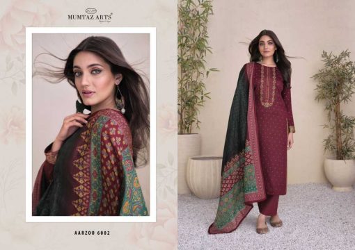 Mumtaz Arts Aarzoo Satin Salwar Suit Catalog 6 Pcs 10 510x360 - Mumtaz Arts Aarzoo Satin Salwar Suit Catalog 6 Pcs