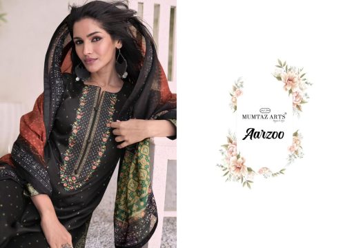 Mumtaz Arts Aarzoo Satin Salwar Suit Catalog 6 Pcs 13 510x360 - Mumtaz Arts Aarzoo Satin Salwar Suit Catalog 6 Pcs