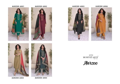 Mumtaz Arts Aarzoo Satin Salwar Suit Catalog 6 Pcs 14 510x360 - Mumtaz Arts Aarzoo Satin Salwar Suit Catalog 6 Pcs