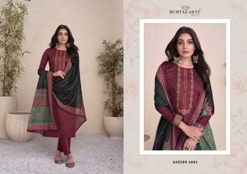 Mumtaz Arts Aarzoo Satin Salwar Suit Catalog 6 Pcs 7 510x360 - Mumtaz Arts Aarzoo Satin Salwar Suit Catalog 6 Pcs