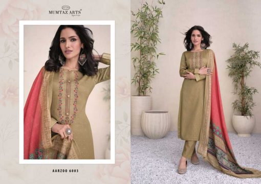 Mumtaz Arts Aarzoo Satin Salwar Suit Catalog 6 Pcs 8 510x360 - Mumtaz Arts Aarzoo Satin Salwar Suit Catalog 6 Pcs