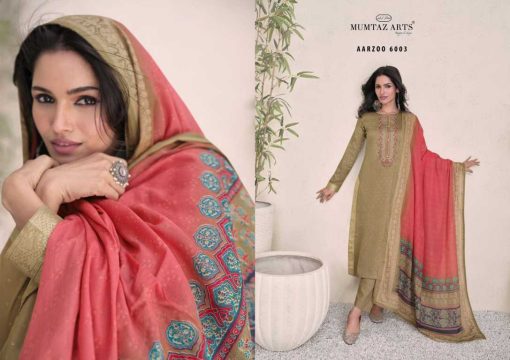 Mumtaz Arts Aarzoo Satin Salwar Suit Catalog 6 Pcs 9 510x360 - Mumtaz Arts Aarzoo Satin Salwar Suit Catalog 6 Pcs