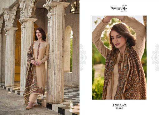 Mumtaz Arts Andaaz Satin Salwar Suit Catalog 9 Pcs 1 510x368 - Mumtaz Arts Andaaz Satin Salwar Suit Catalog 9 Pcs