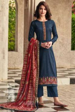 Mumtaz Arts Andaaz Satin Salwar Suit Catalog 9 Pcs