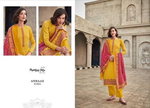 Mumtaz Arts Andaaz Satin Salwar Suit Catalog 9 Pcs 3 510x368 - Mumtaz Arts Andaaz Satin Salwar Suit Catalog 9 Pcs