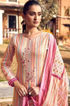 Mumtaz Arts Blossom Lawn Salwar Suit Catalog 5 Pcs 247x371 - Cart