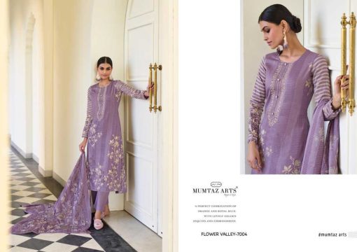 Mumtaz Arts Flower Valley Satin Salwar Suit Catalog 6 Pcs 8 510x360 - Mumtaz Arts Flower Valley Satin Salwar Suit Catalog 6 Pcs