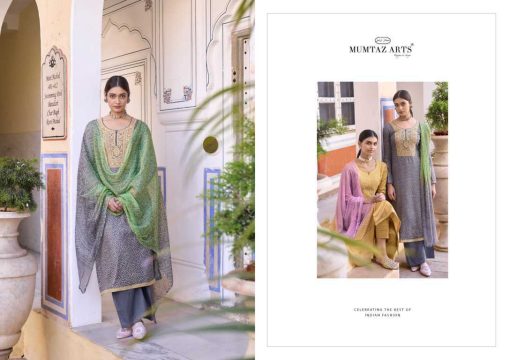 Mumtaz Arts Pastels Satin Salwar Suit Catalog 6 Pcs 11 510x360 - Mumtaz Arts Pastels Satin Salwar Suit Catalog 6 Pcs