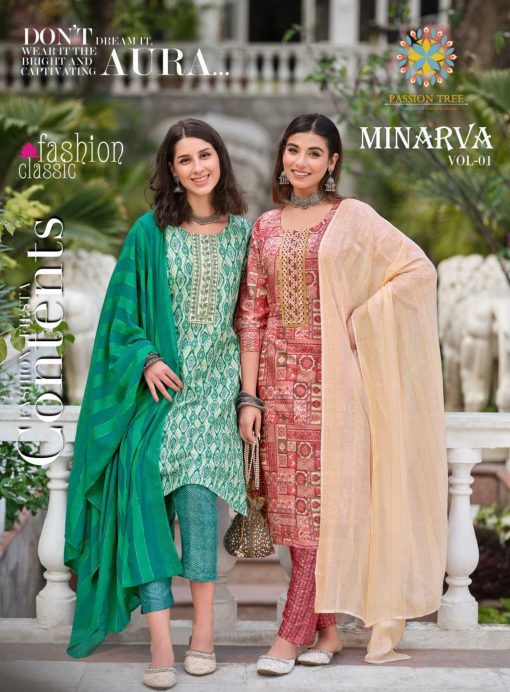 Passion Tree Minarva Vol 1 Kurti with Dupatta Bottom Fancy Catalog 8 Pcs 1 510x692 - Passion Tree Minarva Vol 1 Kurti with Dupatta Bottom Fancy Catalog 8 Pcs