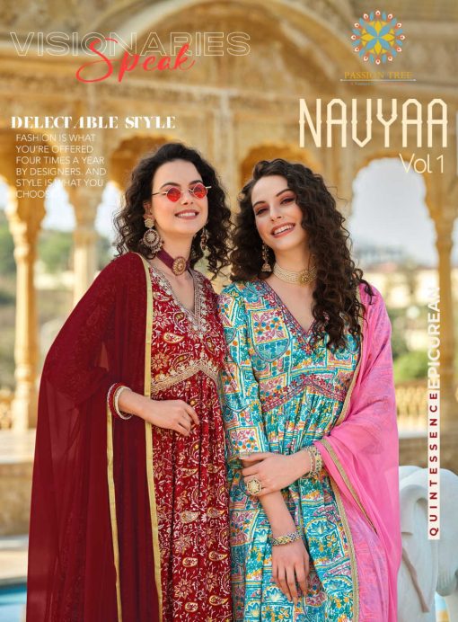 Passion Tree Navyaa Vol 1 Aliya Cut Kurti with Dupatta Bottom Rayon Catalog 8 Pcs 1 510x692 - Passion Tree Navyaa Vol 1 Aliya Cut Kurti with Dupatta Bottom Rayon Catalog 8 Pcs