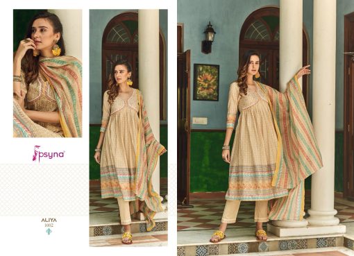 Psyna Aliya Kurti with Dupatta Bottom Cotton Catalog 8 Pcs 4 510x369 - Psyna Aliya Kurti with Dupatta Bottom Cotton Catalog 8 Pcs